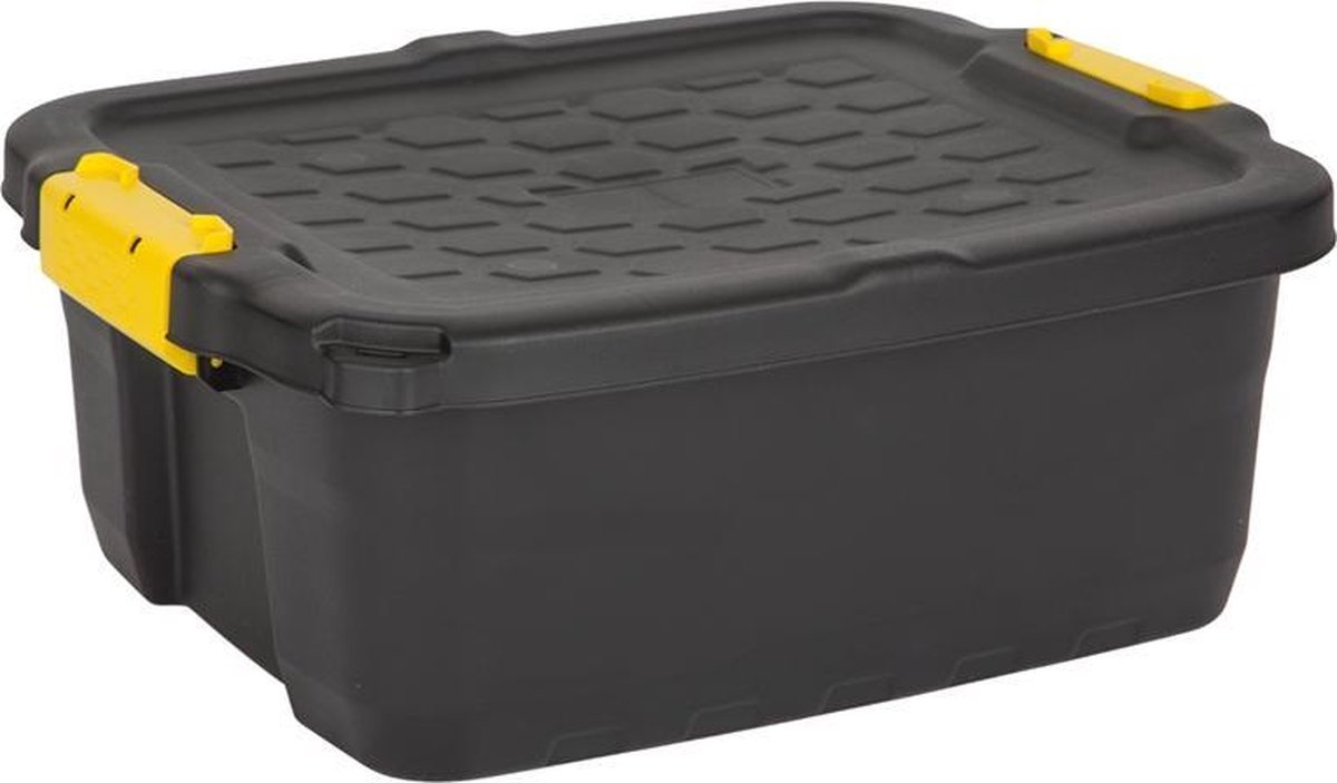 Strata Opbergkoffer 110 Liter - Zware Duty Box Met Wieltjes En Slotgaten
