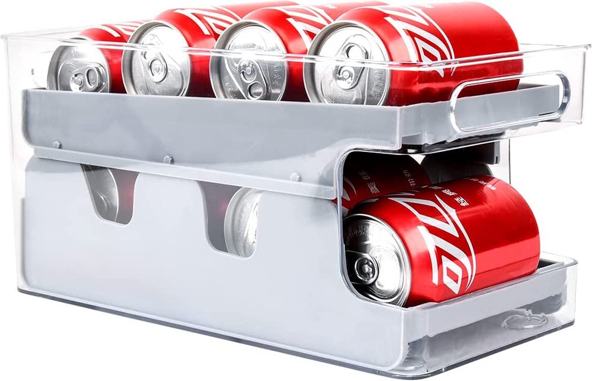 Yoghurt Koelkast Organisator Opslaghouder 4 Capaciteit 3,75 inch Brede